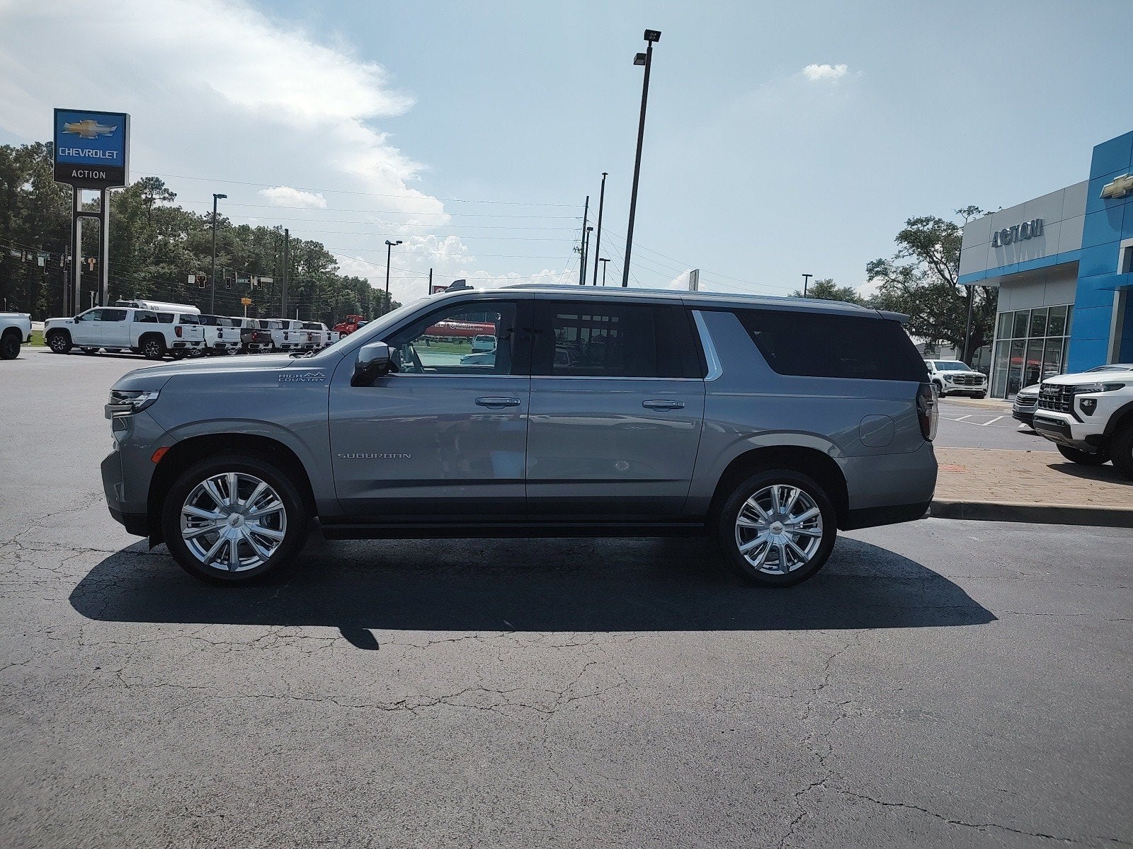 2022 Chevrolet Suburban — side profile view