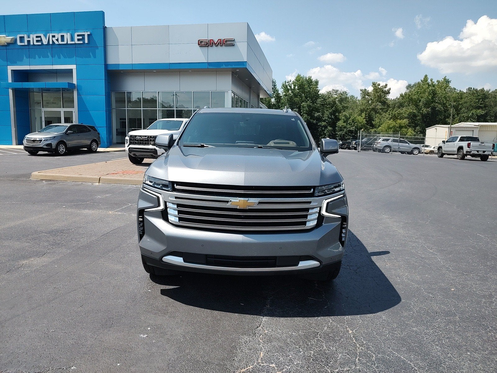 2022 Chevrolet Suburban — rear three-quarter view