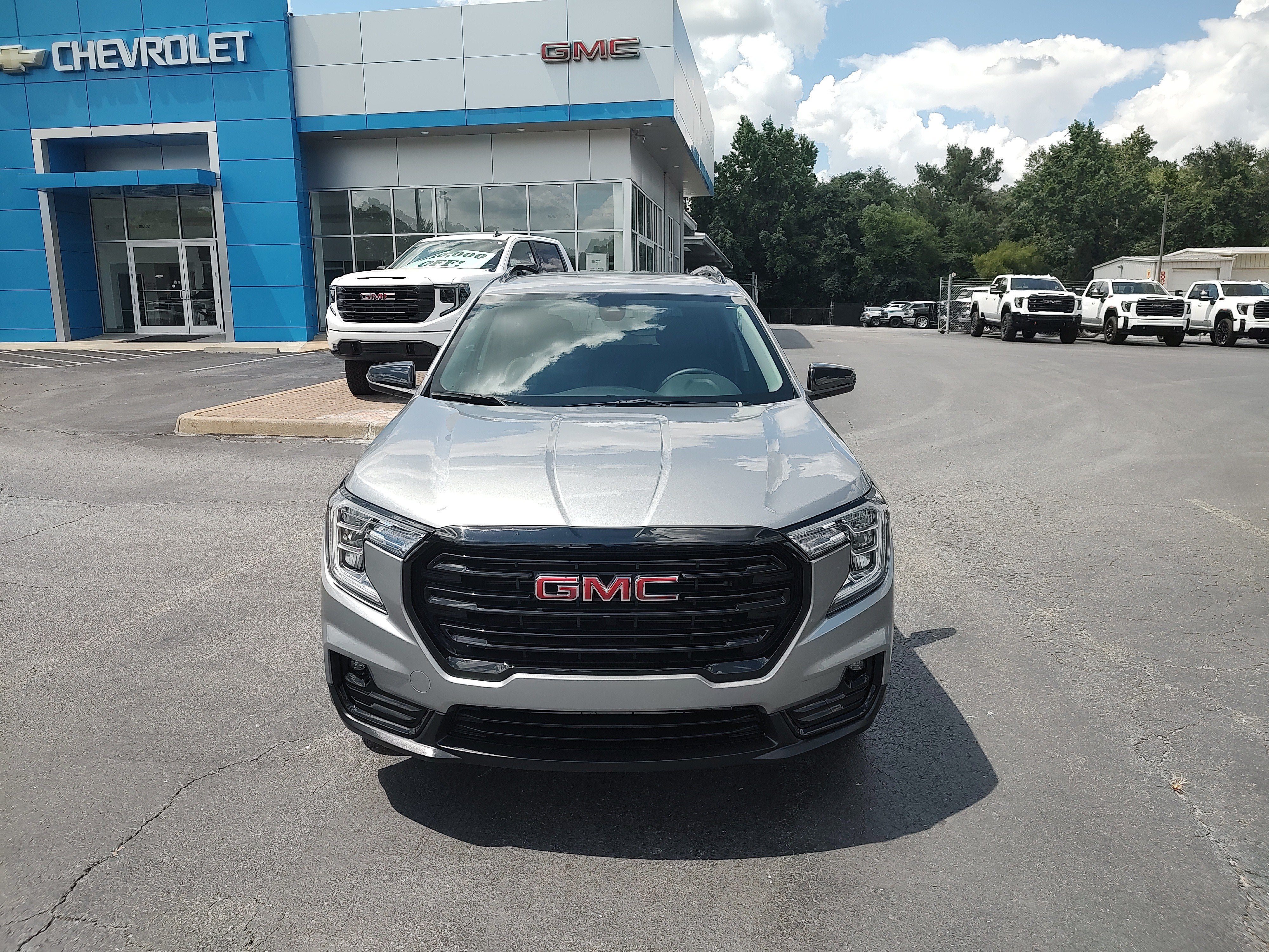 2023 GMC Terrain — rear three-quarter view
